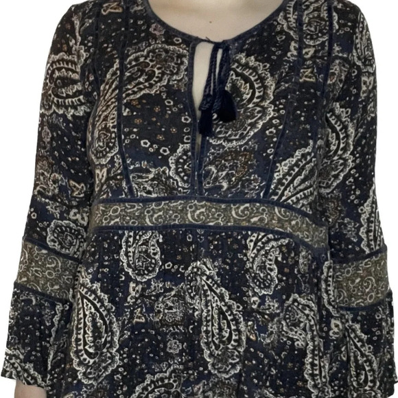 American Eagle Boho Belle Sleeve Blouse - Picture 2 of 6